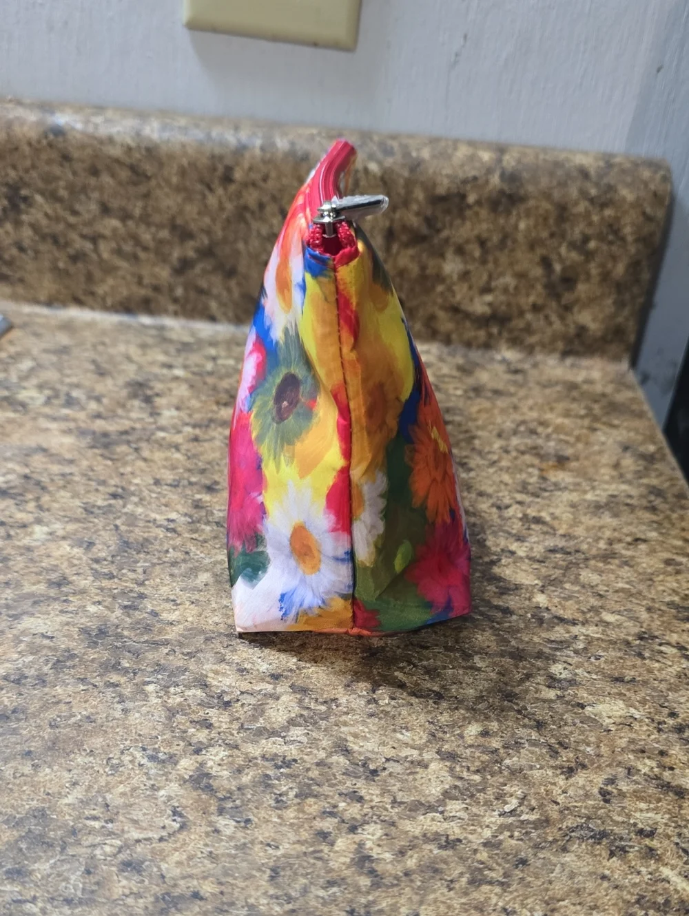 Clinique X Johnathon Cohen Floral Cosmetic Pouch - Multicolor NWOT